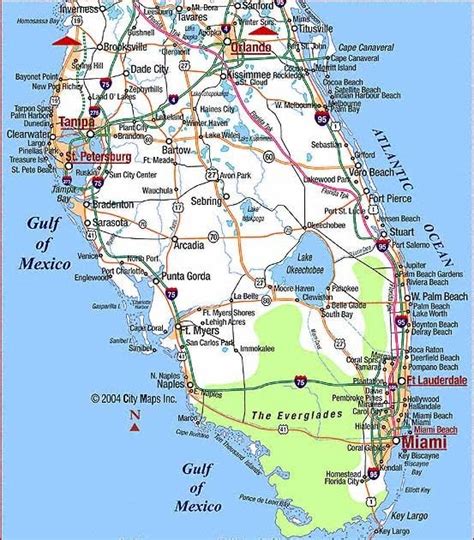 South Florida Beaches Map | Florida Map