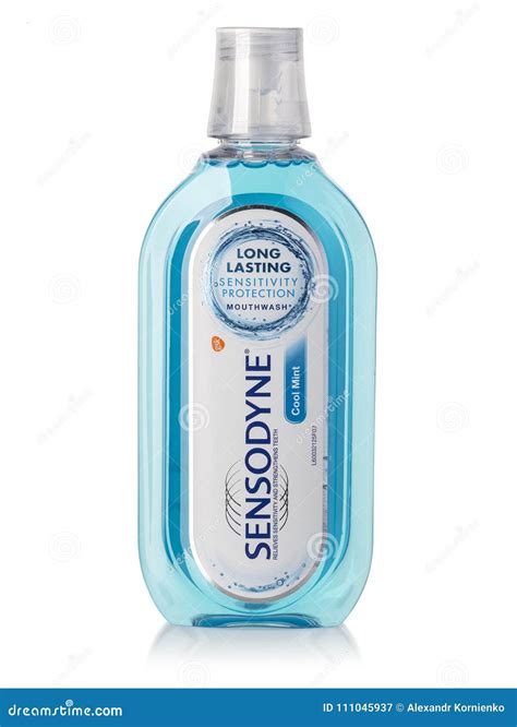 Sensodyne Mouthwash Isolated Editorial Photography - Image of care ...