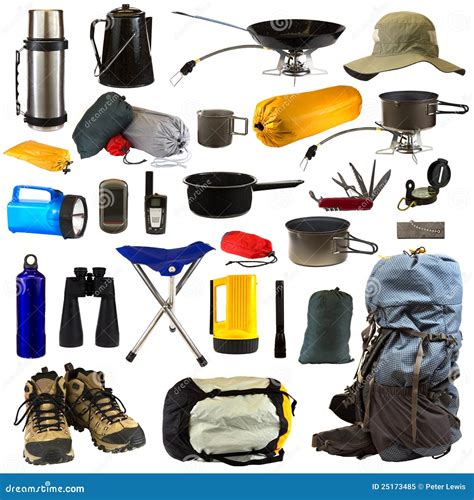 Camping Gear Royalty Free Stock Photo - Image: 25173485