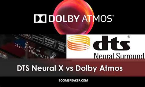 Comparing DTS Neural X and Dolby Atmos - BoomSpeaker