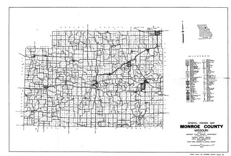 Monroe County Maps & Gazetteers