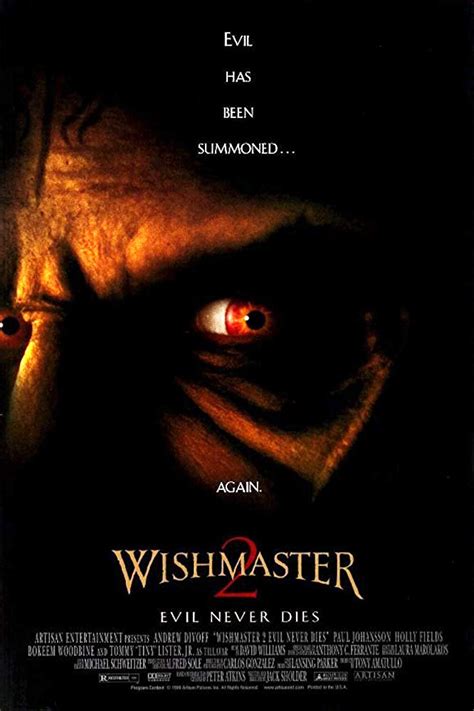 Wishmaster 2: Evil Never Dies (1999) | Horror Film Wiki | Fandom