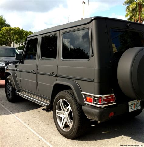 Matte Black Mercedes G Wagon | Wallpapers Gallery