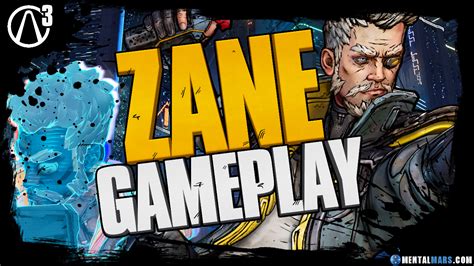 Zane "LVL 25 Hitman" Gameplay - Borderlands 3 » MentalMars