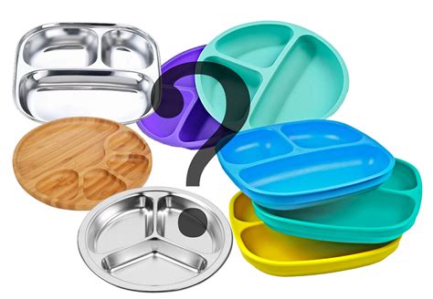 Kids Divided Plates: Ditch Plastic for These Safer Options