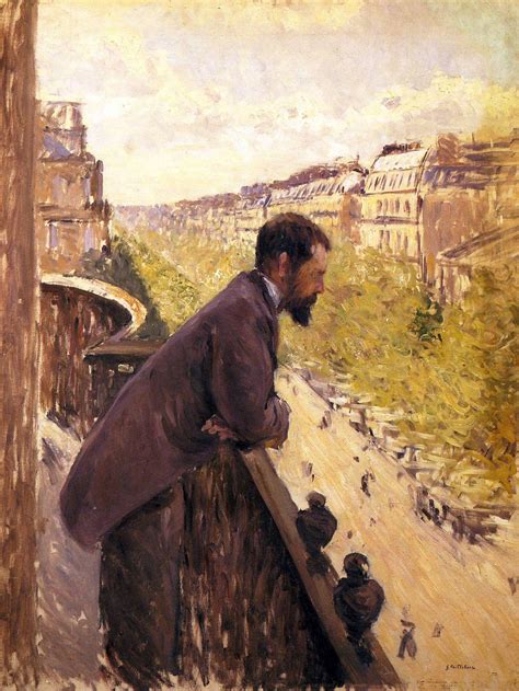 Gustave Caillebotte L'homme Au Balcon 1880 High Quality - Etsy | Arte ...