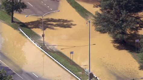 Large water main break floods portion of Roosevelt Blvd. in Northeast ...