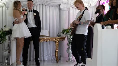 Ed Sheeran Surprises Newlyweds with Magical Wedding Serenade - Tamil ...