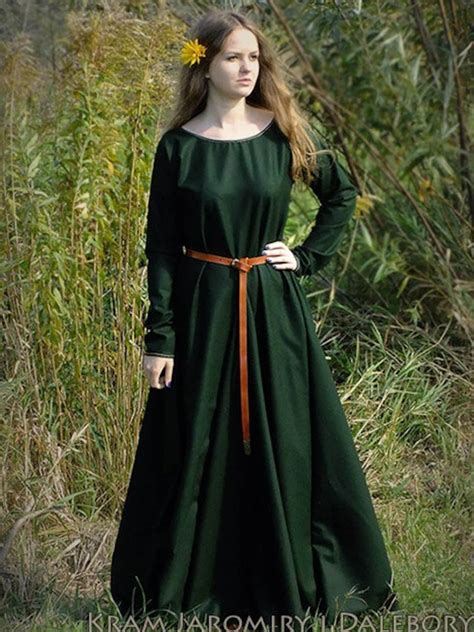 Medieval Dress, Cotte Simple, Wool, Costume - Etsy