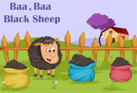 Baa, Baa, Black Sheep | Nursery Rhyme For Kids With Lyrics