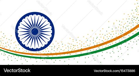 India independence day background design Vector Image