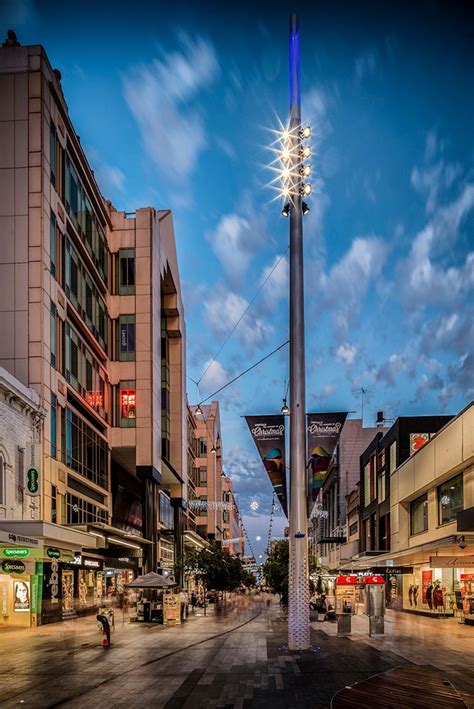 Rundle Mall Catenary Lighting - Ronstan Tensile Architecture