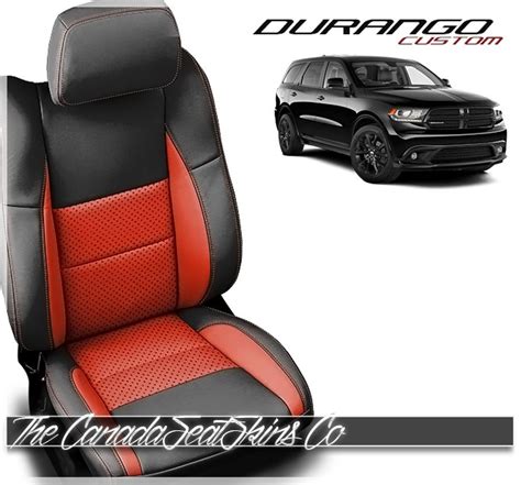 2005 Dodge Durango Leather Seat Covers - Velcromag