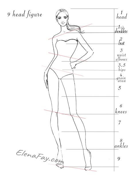 15+ Best New Easy Fashion Sketches Body - Sarah Sidney Blogs