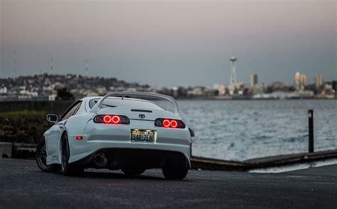 HD wallpaper: white Toyota Supra MK4 coupe, 1993, A80, Trial, car ...