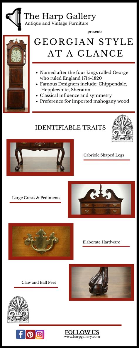 Georgian Furniture Style – Harp Gallery Antique Furniture Blog