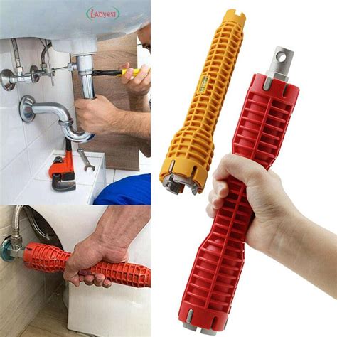 Sink Wrench Spanner Faucet Tap Installer Water Pipe Tightening Plumbing ...