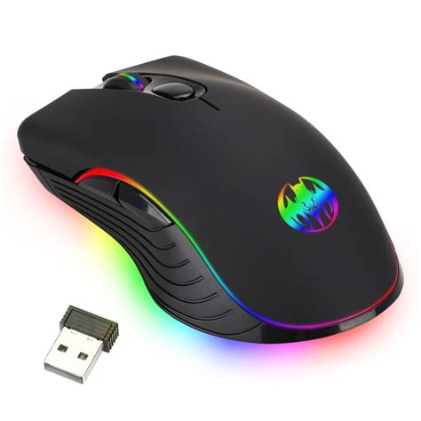 TSV M06 Wireless Gaming Mouse, Rechargeable Computer Mouse Mice with ...