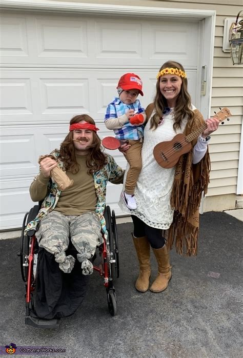 Lieutenant Dan, Forrest Gump, and Jenny Costume