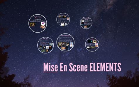 The 5 elements of Mise En Scene by Beth Canning on Prezi