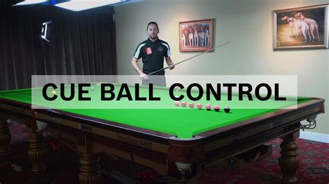 CUE BALL CONTROL: Method to Improve Quickly | Snooker Tutorial for ...