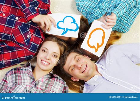 Let s be friends stock image. Image of looking, smartphone - 56135651