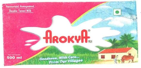 AROKYA MILK Trademark Application Detail | COMPANY VAKIL