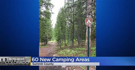 Due to high demand, new campsites are opening in Summit County - CBS ...