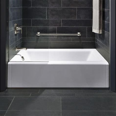 Bellwether Alcove 60" x 32" Soaking Bathtub | Soaking bathtubs, Bathtub ...