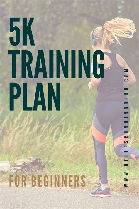 The Ultimate Beginners 5k Training Plan & Race Day Tips - Belle's ...