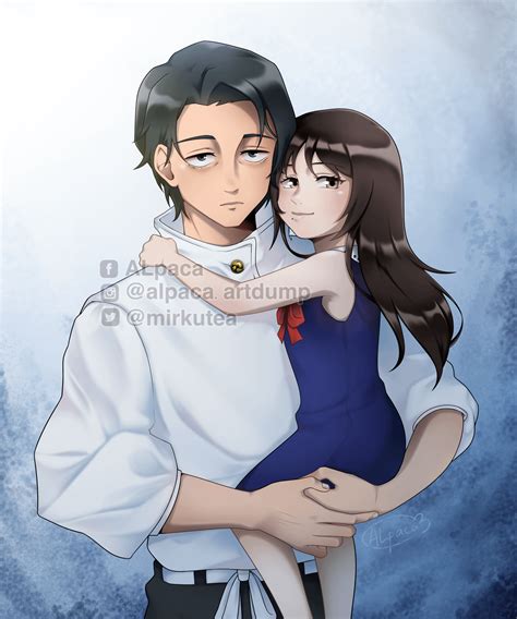 An old Yuta and Rika fanart I made : r/JuJutsuKaisen