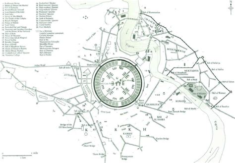 Baghdad morphology until the end of Abbasid Empire. | Download ...