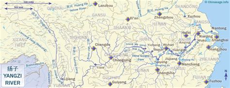 Chang Jiang River Map