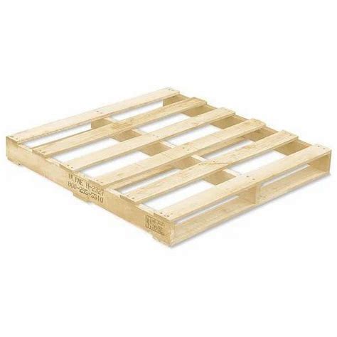 Rectangular Pine Wood Heat Treated Wooden Pallet, Rs 450/cubic feet ...