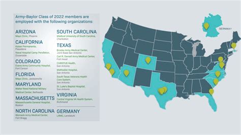 Residency Locations | Army-Baylor MHA | Baylor University