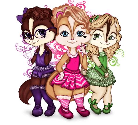 The Chipettes- Primadonna Girls ( art(fan art)) by Samamtha-Adamson on ...