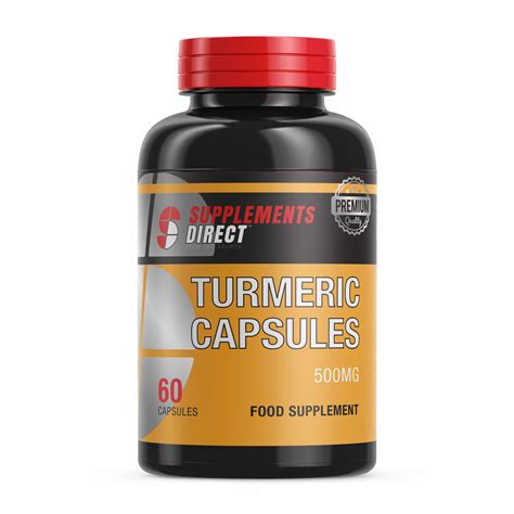 Turmeric Capsules - Supplements Direct