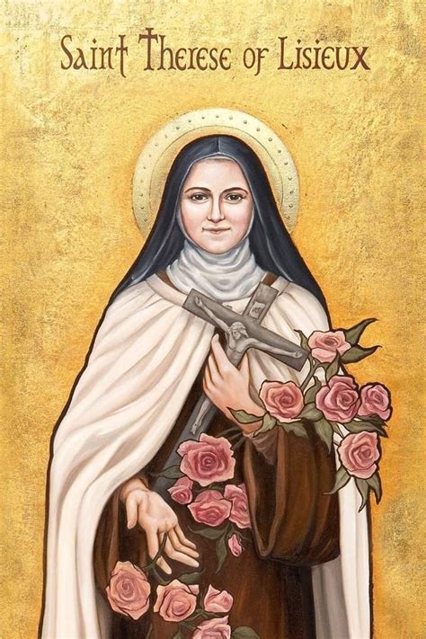 Christine Edmund on Twitter | St therese of lisieux, Thérèse of lisieux ...