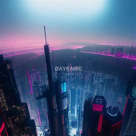 "City Skyscraper Night View" by BAYFAIRE | Redbubble