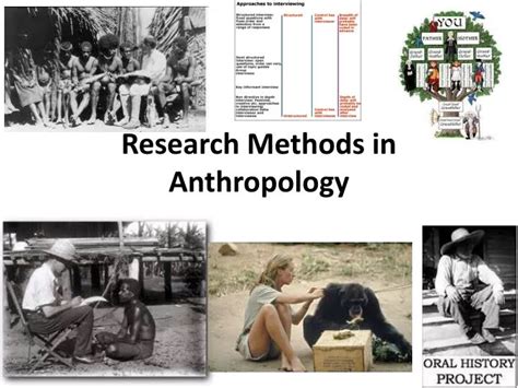 PPT - Research Methods in Anthropology PowerPoint Presentation, free ...