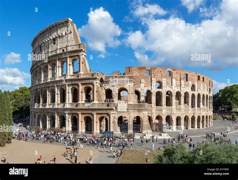 Rome Colosseum. The Roman Colosseum, Rome, Italy Stock Photo - Alamy