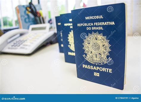 Brazilian passport stock image. Image of mercosul, foreign - 27844191