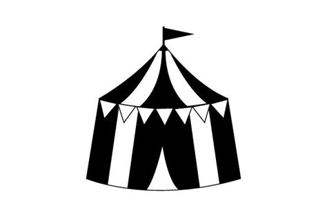 Circus Tent SVG #1 Circus Tent DXF, Circus Tent PNG, Circus Tent ...