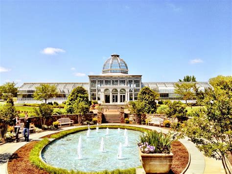 The Central Garden at Lewis Ginter Botanical Garden. Richmond, VA ...