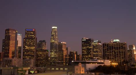 Downtown Los Angeles | Downtown LA skyline. Just after sunse… | Flickr