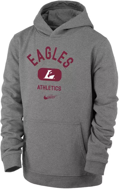 Nike Youth UW-La Crosse Eagles Gray Club Fleece Mascot Name Pullover ...