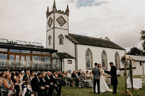 Ceremony on the Glebe at Killearn Village Hall | Wedding venues uk ...