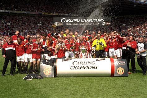 Man Utd Treble Winning Squad of 1998-99 Season: Tactics | Formation ...