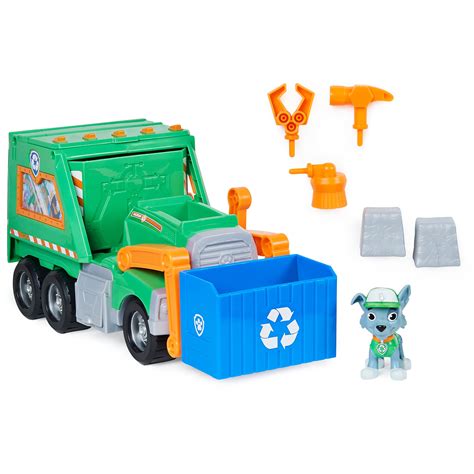 Buy Paw Patrol, Rocky’s Reuse It Deluxe Truck with Collectible Toy ...