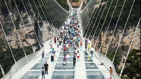 China's record-breaking glass bridge closes | CNN